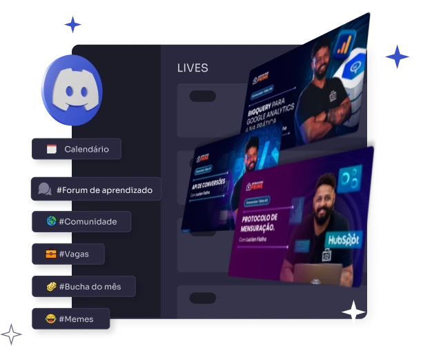Live e comunidade