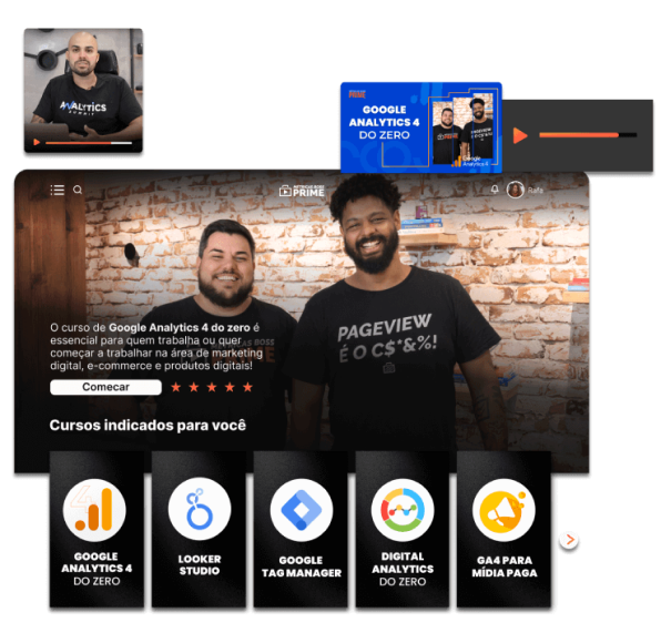 Plataforma de curso Métricas Boss Prime