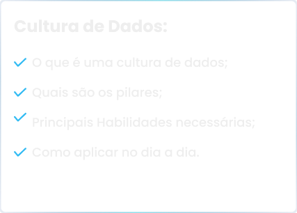 Cultura de Dados