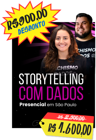 Curso presencial Storytelling com Dados