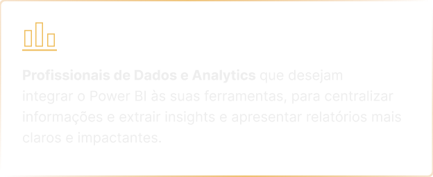 Profissionais de Dados e Analytics