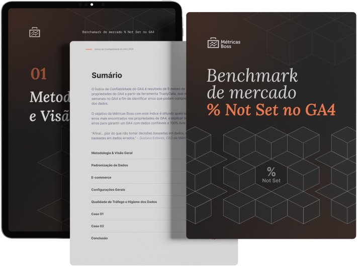 Ebook Benchmark do mercado % Not Set no GA4